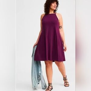 Torrid Goddess Trapeze Mini Dress